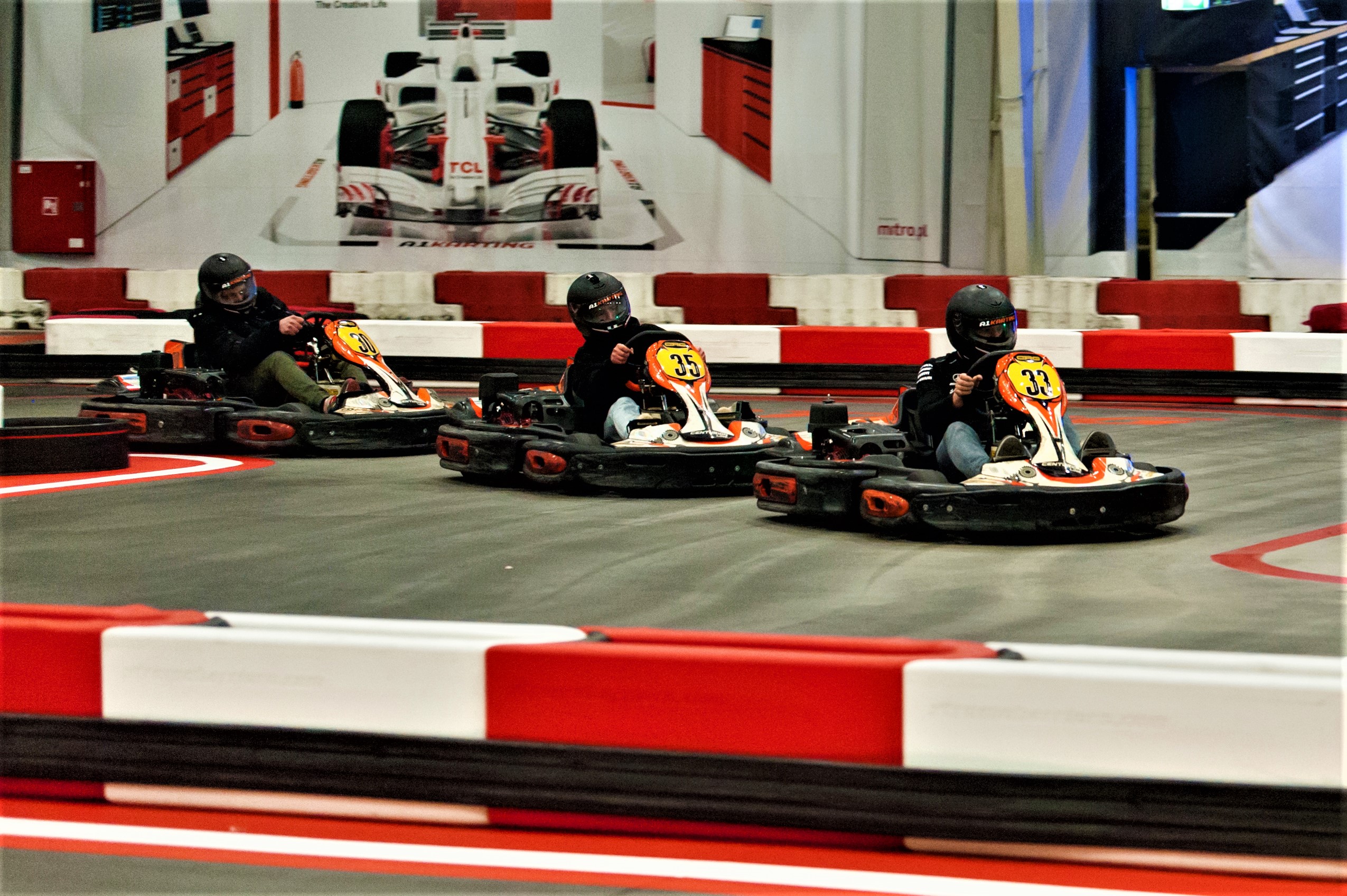 Pułtusk - gokarty warszawa na torze A1 Karting